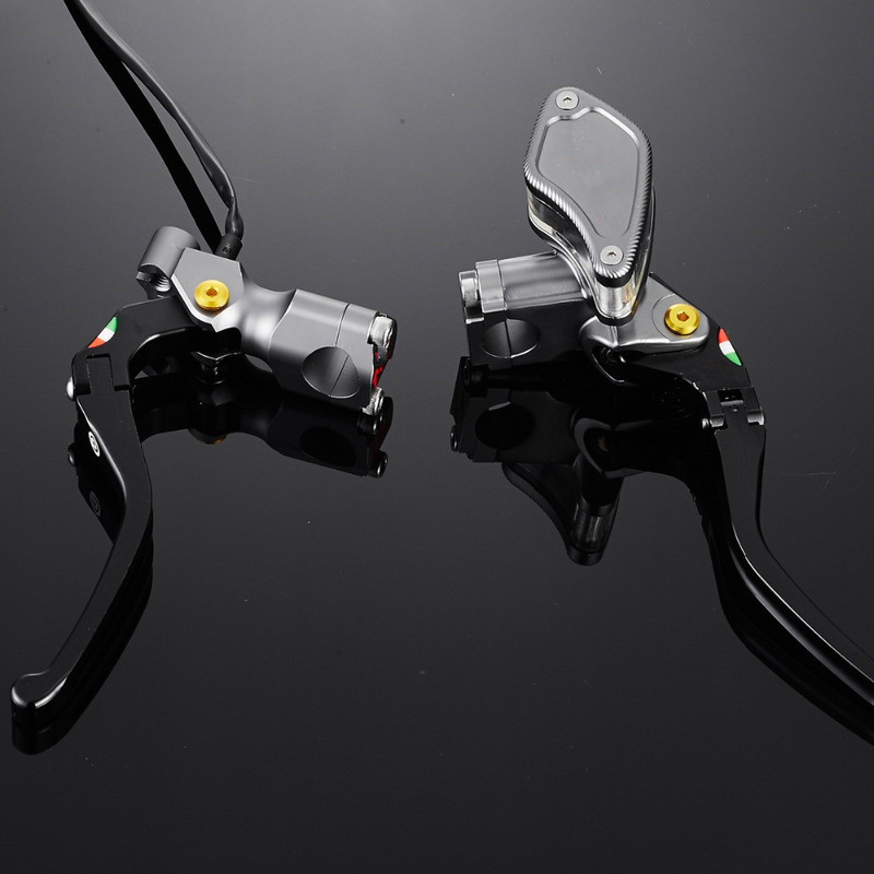 7/8" 22mm motocykel 13 RCS brzdový spojkový valec hydraulické čerpadlo nádržka brzdové čerpadlo pre Honda Suzuki Kawasaki Yamaha