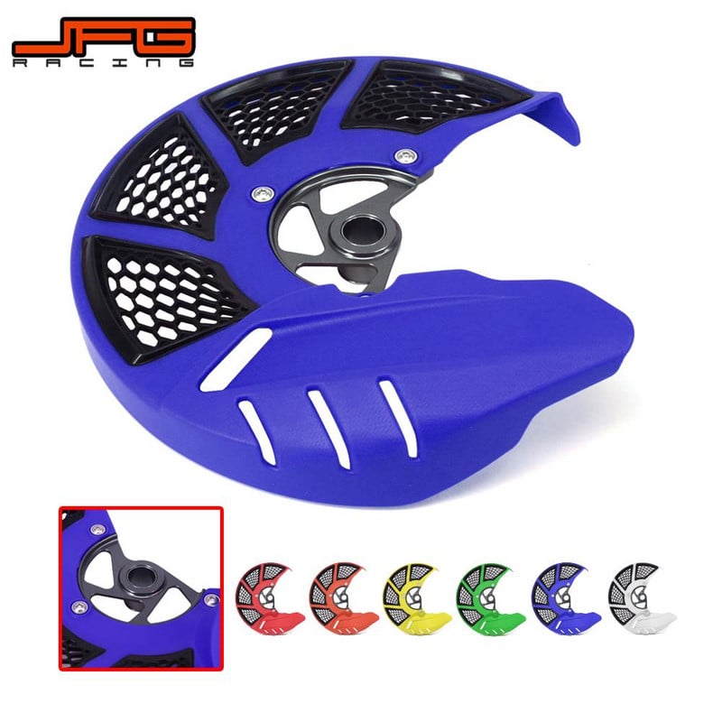 Első féktárcsa rotorvédő burkolat védő védelem YAMAHA YZ125 YZ250 YZ250F YZF250 YZ450F YZ125X YZ250X WR250F WR450F típushoz