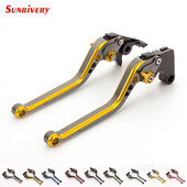 Pre Kawasaki Eliminator 600 1996-1997 1996 1997 Hliníková zliatina motocykla s dlhými brzdovými pákami spojky