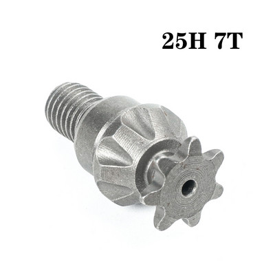 47cc 49cc 25H 6T 7T 8T 9T Dantukas/T8F 6T 7T Sankabos būgno pavarų dėžės priekinė grandinės žvaigždutė, skirta 2 taktų variklio kišeniniam dviračiui Mini Moto