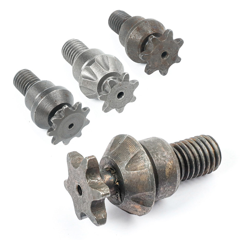 47cc 49cc 25H 6T 7T 8T 9T Dantukas/T8F 6T 7T Sankabos būgno pavarų dėžės priekinė grandinės žvaigždutė, skirta 2 taktų variklio kišeniniam dviračiui Mini Moto