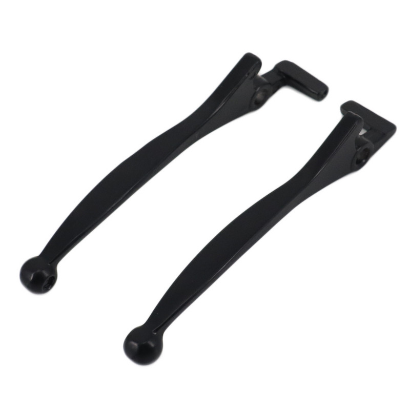 Sada čiernych brzdových spojkových pák pre motocykle Harley Citycoco 90/110/125/140cc PIT PRO Dirt Bike, upravené príslušenstvo, diely