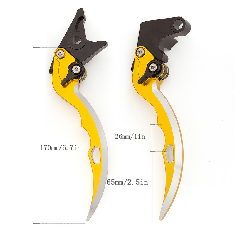 Motorkerékpár alumíniumötvözet féktengelykapcsoló kar fogantyúi Honda CBR500R CB500F CB500X CB 500 X 2013-2021 2020 2019 2018 2017 2016