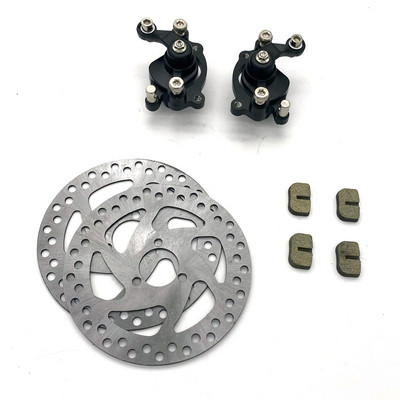 Priekšējie aizmugurējie disku bremžu suporti Bremžu diski 140 mm priekš 47cc 49cc Ķīnas Mini Moto Kids ATV Quad Dirt Pocket Bike gāzes motorolleris