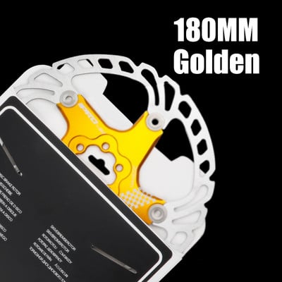 IIIPRO Bicykel 140 160 180 203 mm kotúčová brzda s plávajúcim zahusťovaním, eloxovaný, rýchlo chladiaci, ultraľahký kotúč, 2022, nový