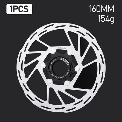 IIIPRO Centerlock Rotor MTB Road Bike Dissiparea căldurii Disc de răcire Blocare centrală 140/160/180/203mm Blocare centrală a rotorului de frână cu disc