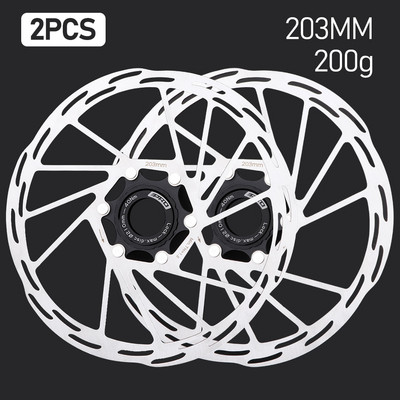 IIIPRO Centerlock Rotor MTB Road Bike Dissiparea căldurii Disc de răcire Blocare centrală 140/160/180/203mm Blocare centrală a rotorului de frână cu disc