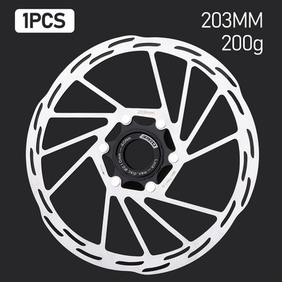 IIIPRO Centerlock Rotor MTB Road Bike Dissiparea căldurii Disc de răcire Blocare centrală 140/160/180/203mm Blocare centrală a rotorului de frână cu disc