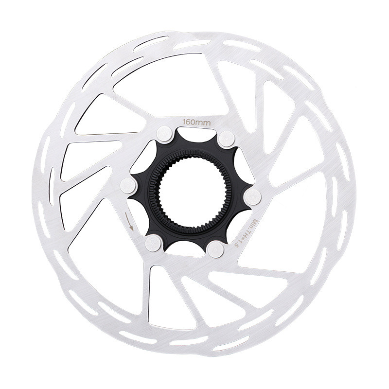 IIIPRO Centerlock Rotor MTB Road Bike Dissiparea căldurii Disc de răcire Blocare centrală 140/160/180/203mm Blocare centrală a rotorului de frână cu disc