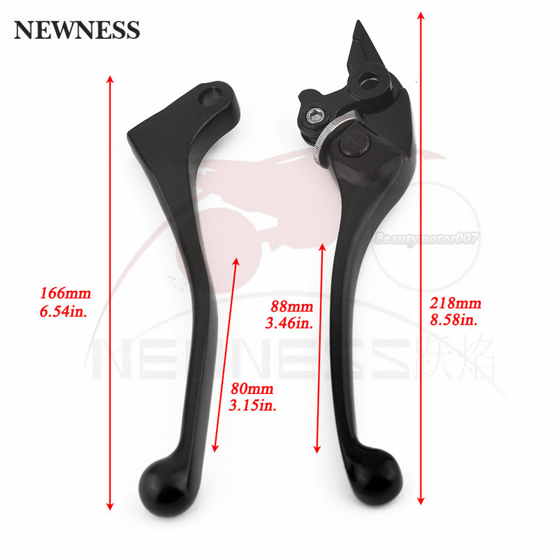 Motociklističke poluge kočnice kvačila za Honda CBR 600 Hurricane F2 F3 F4 F4i 900RR CB599 CB600 CB900 Hornet CB919 VTX1300 NC700 S/X