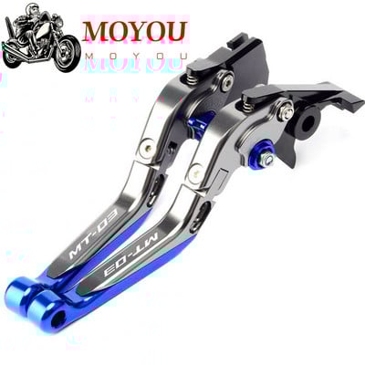 Pre YAMAHA MT-03 MT03 MT 03 2015 2016 2017 2018 2019 2020 2021 Príslušenstvo k motocyklom Skladacie výsuvné brzdové a spojkové páky