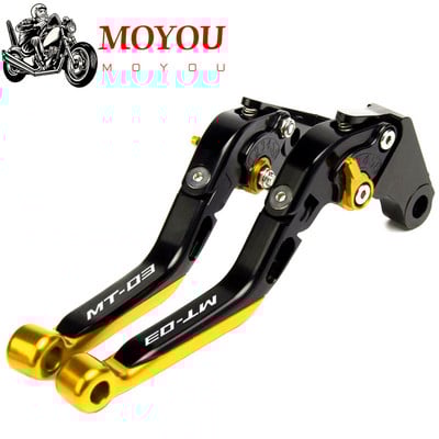 Pre YAMAHA MT-03 MT03 MT 03 2015 2016 2017 2018 2019 2020 2021 Príslušenstvo k motocyklom Skladacie výsuvné brzdové a spojkové páky