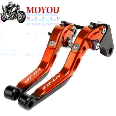 Pre YAMAHA MT-03 MT03 MT 03 2015 2016 2017 2018 2019 2020 2021 Príslušenstvo k motocyklom Skladacie výsuvné brzdové a spojkové páky