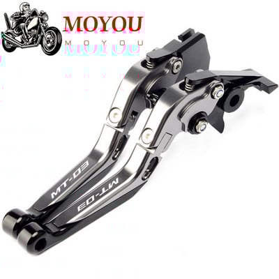 Pre YAMAHA MT-03 MT03 MT 03 2015 2016 2017 2018 2019 2020 2021 Príslušenstvo k motocyklom Skladacie výsuvné brzdové a spojkové páky