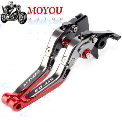 Pre YAMAHA MT-03 MT03 MT 03 2015 2016 2017 2018 2019 2020 2021 Príslušenstvo k motocyklom Skladacie výsuvné brzdové a spojkové páky