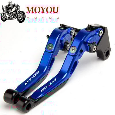 Pre YAMAHA MT-03 MT03 MT 03 2015 2016 2017 2018 2019 2020 2021 Príslušenstvo k motocyklom Skladacie výsuvné brzdové a spojkové páky