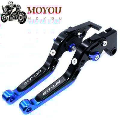 Pre YAMAHA MT-03 MT03 MT 03 2015 2016 2017 2018 2019 2020 2021 Príslušenstvo k motocyklom Skladacie výsuvné brzdové a spojkové páky