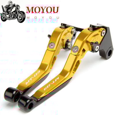 Pre YAMAHA MT-03 MT03 MT 03 2015 2016 2017 2018 2019 2020 2021 Príslušenstvo k motocyklom Skladacie výsuvné brzdové a spojkové páky