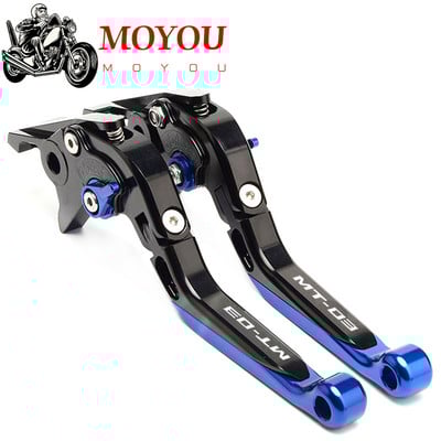 Pre YAMAHA MT-03 MT03 MT 03 2015 2016 2017 2018 2019 2020 2021 Príslušenstvo k motocyklom Skladacie výsuvné brzdové a spojkové páky