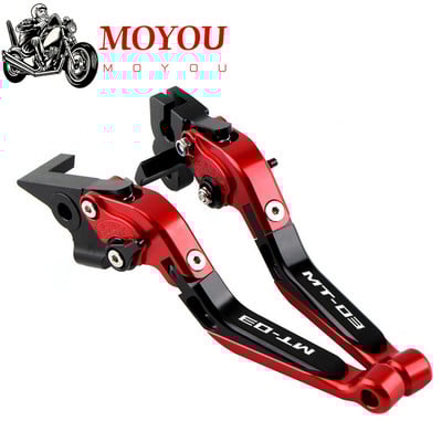 Pre YAMAHA MT-03 MT03 MT 03 2015 2016 2017 2018 2019 2020 2021 Príslušenstvo k motocyklom Skladacie výsuvné brzdové a spojkové páky