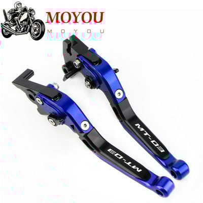 Pre YAMAHA MT-03 MT03 MT 03 2015 2016 2017 2018 2019 2020 2021 Príslušenstvo k motocyklom Skladacie výsuvné brzdové a spojkové páky