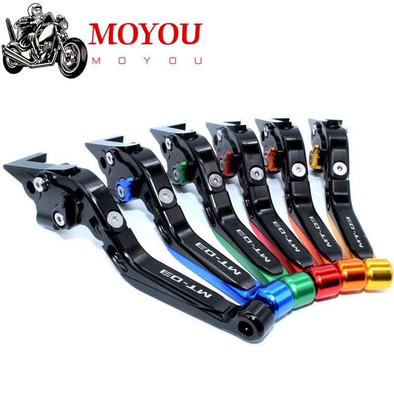 Pre YAMAHA MT-03 MT03 MT 03 2015 2016 2017 2018 2019 2020 2021 Príslušenstvo k motocyklom Skladacie výsuvné brzdové a spojkové páky