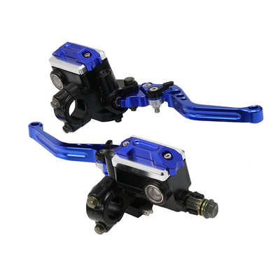 ZSDTRP 1pair 22mm motociklo ritinėlių reguliavimo stabdžių sankabos svirtys Universalios CNC motociklo vairo hidraulinis stabdžių siurblys