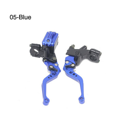 ZSDTRP 1pair 22mm motociklo ritinėlių reguliavimo stabdžių sankabos svirtys Universalios CNC motociklo vairo hidraulinis stabdžių siurblys