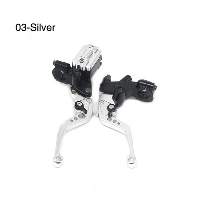 ZSDTRP 1pair 22mm motociklo ritinėlių reguliavimo stabdžių sankabos svirtys Universalios CNC motociklo vairo hidraulinis stabdžių siurblys