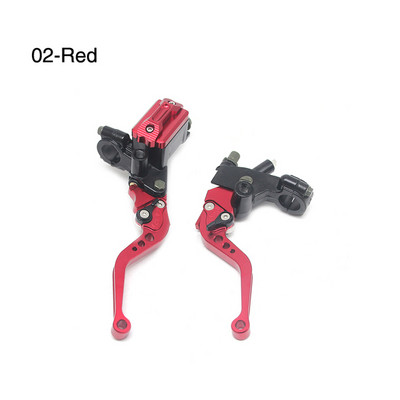 ZSDTRP 1pair 22mm motociklo ritinėlių reguliavimo stabdžių sankabos svirtys Universalios CNC motociklo vairo hidraulinis stabdžių siurblys