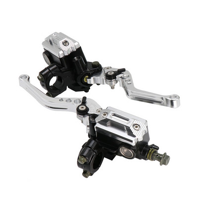 ZSDTRP 1pair 22mm motociklo ritinėlių reguliavimo stabdžių sankabos svirtys Universalios CNC motociklo vairo hidraulinis stabdžių siurblys