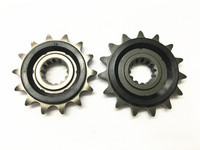 14T 15T tyli žvaigždutė, skirta Keeway RK6 Benelli BN600 TNT600 BN302 TNT302 TNT300 302S 502C TRK502 TRK502X Leonocnio 500 302R