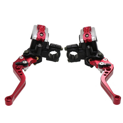 ZSDTRP 7/8" universālā motocikla hidrauliskā bremžu sajūga galvenā cilindra rezervuāra svira Fit 50cc-300cc Sport Bike Street Bike