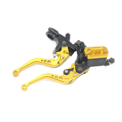 ZSDTRP 7/8" universālā motocikla hidrauliskā bremžu sajūga galvenā cilindra rezervuāra svira Fit 50cc-300cc Sport Bike Street Bike