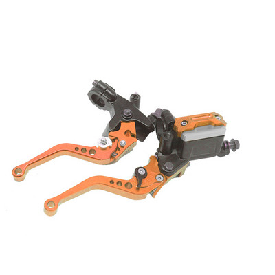 ZSDTRP 7/8" universālā motocikla hidrauliskā bremžu sajūga galvenā cilindra rezervuāra svira Fit 50cc-300cc Sport Bike Street Bike