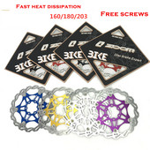 Naujas MTB dviračio stabdžių diskas dviračio stabdžių šešių vinių diskas kalnų dviračių stabdžių rotoriams, plūduriuojantiems, plūduriuojantiems 160/180/203 mm