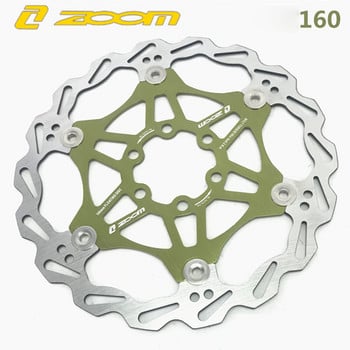 Нов MTB велосипед спирачен диск Bicycle Brake Six Nail Disc for Mountain Bike Brake Rotors Float Floating 160/180/203mm