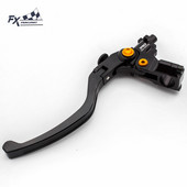 Universali 7/8" 22 mm motociklo sulankstoma kabelio vielos sankabos svirtis kairioji rankena, skirta Yamaha Honda Suzuki Kawasaki Aprilia Ducati