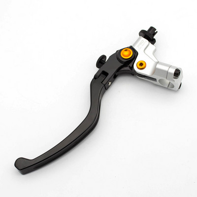 Universali 7/8" 22 mm motociklo sulankstoma kabelio vielos sankabos svirtis kairioji rankena, skirta Yamaha Honda Suzuki Kawasaki Aprilia Ducati