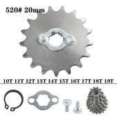 520 # 20 mm lanț 10-20 dinți pinion față motor pentru Honda Lifan ZongShen YCF ATV Quad Dirt Pit Bike Buggy