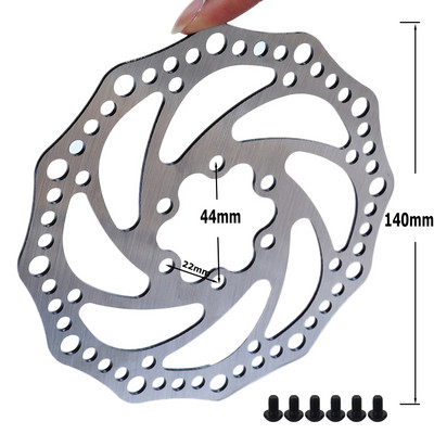 Trotineta electrică 140 mm Frână cu disc Frână cu disc 3 orificii sau 6 găuri Dispozitiv de frână cu disc Frână Accesorii pentru frână pe disc