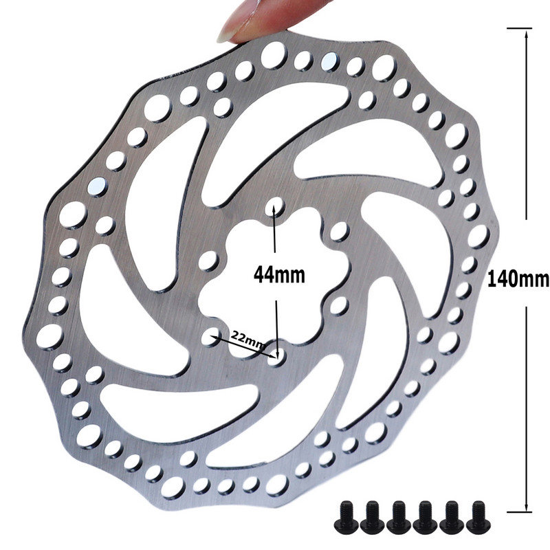 Електрически скутер 140 мм дискова спирачка Дискова спирачка 3 отвора или 6 отвора Дисково спирачно устройство Аксесоари за дискови спирачки