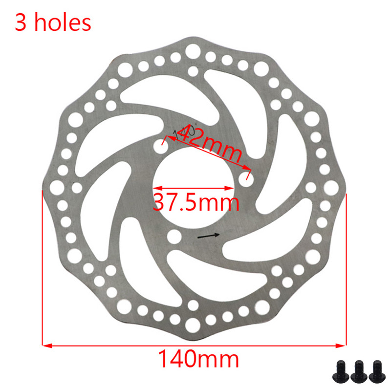 Електрически скутер 140 мм дискова спирачка Дискова спирачка 3 отвора или 6 отвора Дисково спирачно устройство Аксесоари за дискови спирачки