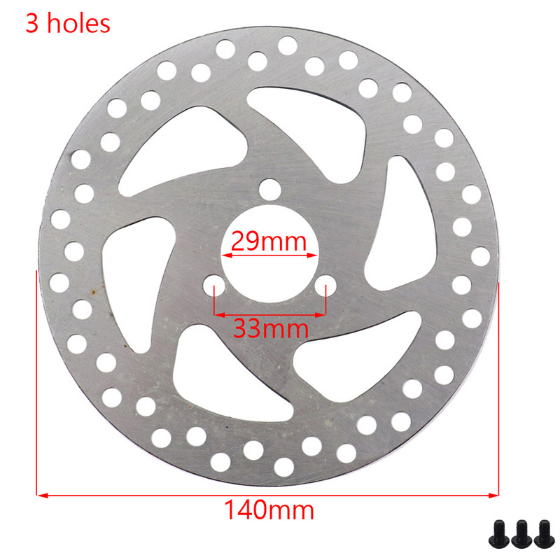 Електрически скутер 140 мм дискова спирачка Дискова спирачка 3 отвора или 6 отвора Дисково спирачно устройство Аксесоари за дискови спирачки
