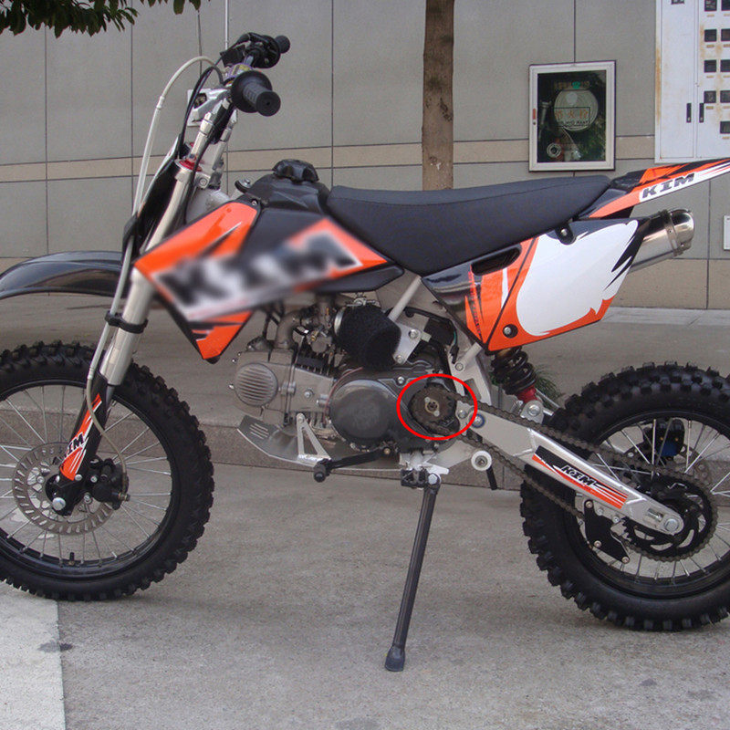 420 10T 11T 12T 13T 14T 15T 16T 17T 18T 19T dantukas 17mm ID priekinė variklio žvaigždutė motociklo dalims Nemokamas pristatymas