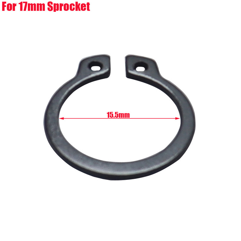 17 mm 20 mm priekinis variklis 420# 428# grandinės žvaigždutės laikiklio plokštės užrakto tarpiklio varžtas