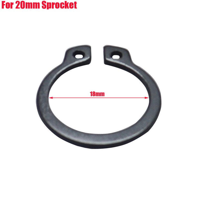 17 mm 20 mm priekinis variklis 420# 428# grandinės žvaigždutės laikiklio plokštės užrakto tarpiklio varžtas