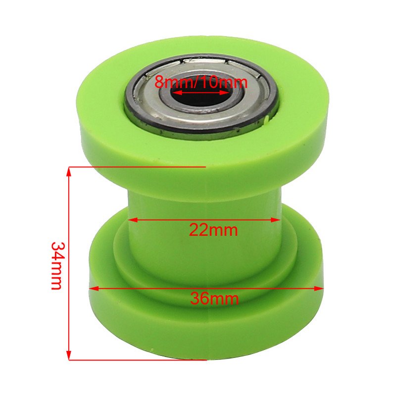 8/10 mm hnacia reťaz, kladka, posúvač kolesa, napínač kolesa, vodidlo pre enduro motocykel, motokros, PIT, Dirt Bike, ATV, CRF, CR, XR