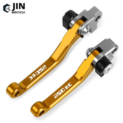 Skirta GASGAS 250EC 250 EC 2005-2018 2017 CNC aliuminio Motorcoss Pit Dirt Bike Pivot sulankstomos stabdžių sankabos svirtys su LOGO 250EC