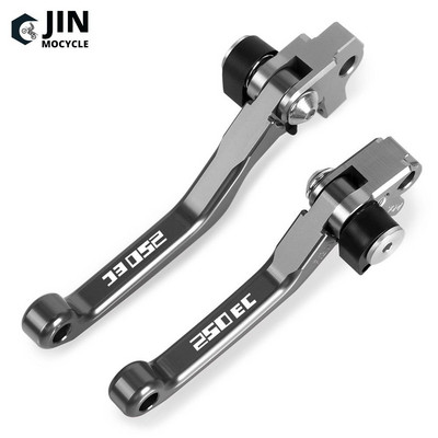 Skirta GASGAS 250EC 250 EC 2005-2018 2017 CNC aliuminio Motorcoss Pit Dirt Bike Pivot sulankstomos stabdžių sankabos svirtys su LOGO 250EC